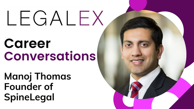 Career Conversations - Manoj Thomas, SpineLegal